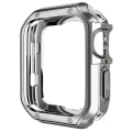 Miniatyrbillede 2 af 5: Beskyttende etui til Apple Watch Series 1/2/3 38mm, Præcise udskæringer Anti-Drop TPU Ur Cover Silver