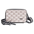 Miniatyrbild 2 av 5: BAELLERRY N1206 ABS+PC Hård Skal Kosmetika Väska Toalettväska Organizer Mini Crossbody Väska Gold