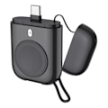 Miniatyrbillede 1 af 5: W01 Bærbar Trådløs Oplader til Apple Watch Power Bank Magnetisk Rejse Smart Watch Oplader Black