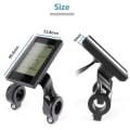 Miniatyrbillede 4 af 4: Protocol 2 Elektrisk Cykel Display 24v 36v 48v LCD S830 Display Med USB Vandtæt Tilslutning black