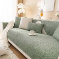 Miniatyrbild 1 av 5: 2023 Nytt Sofföverdrag Chenille Sofföverdrag För 3-Sits Soffa Överkast, Halkskydd L-formad Sofföverdrag, Möbelskydd Sofföverdrag För Sitskudde Soffa Green Sofa cushion 70x90cm