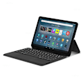 Miniatyrbillede 3 af 5: Integreret tastaturcover med touchpad til Amazon Fire Max 11 Bluetooth-tastatur PU lædercover