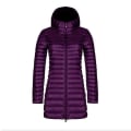 Miniatyrbilde 5 av 5: Høst og vinter ny mote dame tynt snitt lang hette koreansk versjon av slank stor størrelse enkel jakke Navy Blue XXL
