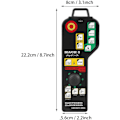Miniatyrbillede 5 af 5: CNC Graveringsmaskine Manuel Controller, CNC Controller USB Graveringsmaskine Controller Connector 6-akset Kontrol til Mach3 System