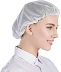 Acsergery 5x Unisex Mössor Mesh Industriell Workshop Skyddande Arbets Elastisk Kök Present