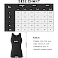 Pikkukuva 3 / 5: Naisten erittäin pehmeät topit joustavat vapaa-ajan tank topit Style 1 XL