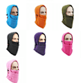 Pikkukuva 5 / 5: Talven lämmin kasvohattu Balaclava Unisex-hattu Ulkoiluun Pyöräilyyn Moottoripyörähattu Tuulenpitävä hattu Red