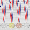 Miniatyrbild 3 av 5: Rödvitblå Randig Grosgrainband Används För Memorial Day Presentinslagning, Festdekoration, DIY-Hantverk Och Sömnad (3/8 Tum X 50 Yard) - 3/8 Tum