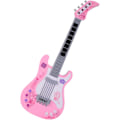 Miniatyrbild 1 av 5: Rpporm Toddler Kids Gitarr Med Ljus Musik Elektrisk Gitarr För Småbarn Flickor Pojkar Nybörjare Rosa Stol Barnband Pink One Size