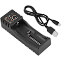 Miniatyrbillede 1 af 5: Lii-100 Mini Multi-Funktions USB 1.2V / 3.7V / 3V / 3.85V Batterioplader med Varmeafledning