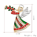 Miniatyrbild 2 av 5: (m)julbrosch Dekorativ brosch Julgran brosch Dimond smycken brosch Juldressing smycken prydnader för dam kvinnor julparty
