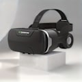 Pikkukuva 1 / 5: VR-lasit, jotka ovat yhteensopivia iPhonen ja Androidin kanssa - Universaalit puhelimen virtuaalitodellisuus VR-lasit lapsille ja aikuisille