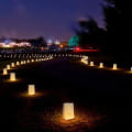 Miniatyrbilde 3 av 5: 50 stk. Flammemotstandige Lysposer, Stjernedesign Luminarier for Bryllup, Fest