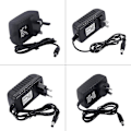 Miniatyrbillede 3 af 5: 12V 1A 2A 3A 4A 5A 6A 8A 10A AC/DC Adapter Switch Strømforsyning Oplader Til LED Lysstriber CCTV Router 5.5x2.1-2.5mm Hanstik US/UK/EU/AU P