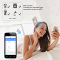 Miniatyrbilde 7 av 9: Smart Life App Fjernkontroll WiFi Trådløs Mini EU Strøm WiFi Smart Socket Plugg