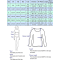 Miniatyrbilde 3 av 5: Dame Elastisk Scoop Neck Gjennomsiktig Sexy Slim Fit Mesh Topper Langermet Bluse Navy Blue M
