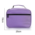 Miniatyrbild 2 av 5: Bärväska Organizer-platser Canvas Dragkedja Markörer Förvaring För Touch Spectrum Noir Färgmarkörer Purple