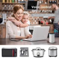 Miniatyrbilde 6 av 9: Smart Life App Fjernkontroll WiFi Trådløs Mini EU Strøm WiFi Smart Socket Plugg