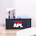 Miniatyrbild 1 av 5: 20ft Mini Shipping Container Modell Leksaker Last Container Maritimo Diecast Container Fartyg Box Pennhållare Kontorsgåvor Anpassad Logotyp APL 30 Pen holder