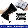 Miniatyrbilde 2 av 5: Isbitbrett, Silikon Isbitformer Kule Isball Maker Med Lokk Enkel Black