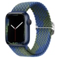 Miniatyrbilde 1 av 5: Armbånd Kompatibelt med Apple Watch-reim, 38 mm, 40 mm, 41 mm, for menn og kvinner, justerbar elastisk klokkereim kompatibel med iWatch Series blue green 42 mm 44 mm 45 mm 49 mm