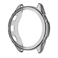 Miniatyrbild 1 av 5: För Garmin Forerunner 265 TPU-klockfodral Anti-kollision ihålig skyddande ram Transparent Black