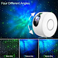 Miniatyrbilde 4 av 5: Galaxy Projektor Stjerneprojektor med LED Nebula Sky 2-i-1 Himmellysprojektor med Fjernkontroll 360-Graders Rotasjon for Barn Voksne Soverom Par Gray