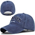 Miniatyrbillede 2 af 5: Retro Retro New York Unisex Bomuldshat Hårfjerning Justerbar Udendørs Fritid