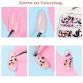 Pikkukuva 4 / 5: Halloween-kynsitaidesequinsit, kynsien suunnittelu Halloween-juhliin style 1