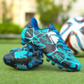 Miniatyrbilde 5 av 5: Fotballsko Gutter Jenter Fotballsko Barn FG/AG Fotballsko Treningssko for Unisex Barn Sporty Fotballsko blue EU33