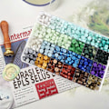 Miniatyrbilde 5 av 5: Voksseglperler, voksforseglingsperler for brevforsegling, voksseglperlesett for voksstempelforsegling Style 4