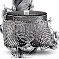 Miniatyrbild 3 av 5: Män Boxershorts Underkläder Mesh Andas Bekväma Kalsonger Män Boxershorts Herrtrosor Red L