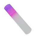 Pikkukuva 1 / 5: Jalkaraspilla - Käsityönä tehty lasinen jalkaviila - Kovettumien ja kuolleen ihon poistaja - Karkea - Kovan ihon poistaja 2-tone handle glass foot file