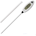 Miniatyrbild 1 av 5: Lång matlagningstermometer Temperaturprob Digital kökstermometer Omedelbar avläsning 5 sekunder Lcd Stor skärm Kött, Grill, Bakverk, Badvatten Termometer