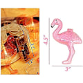 Pikkukuva 3 / 5: Vaaleanpunainen Flamingo Lamppu Ulkokäyttöön Led Valosarja 3m 20 Led Flamingo Satuvaloa