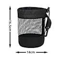 Miniatyrbilde 3 av 5: 16x14cm golfball spesiell nettingpose oppbevaringspose nylon nettingpose enkeltsidig trekk tau nettingstoffpose