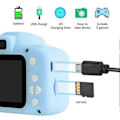 Miniatyrbild 3 av 5: Digitalkamera för barn Mini videokamera för pojkar och flickor med 32G SD-kort