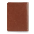Miniatyrbild 3 av 5: Multifunktionell PU-läder Bi-fold plånboksfodral Passfodral Brown