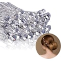 Miniatyrbild 1 av 5: 40-pack Acsergery bröllopshårnålar med strass, hårnålar med blommor