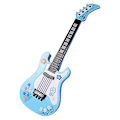 Miniatyrbild 5 av 5: Rpporm Barn Gitarr Med Ljus Musik Elektrisk Gitarr För Småbarn Flickor Pojkar Nybörjare Rosa Stol Barnband Blue One Size