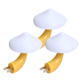 Miniatyrbilde 1 av 5: Sopp Sensor LED Nattlys Plugg Sopplys, Egnet For Soverom, Baderom, Trapper, Korridorer blue style style5