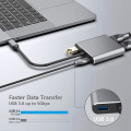 Miniatyrbilde 4 av 5: USB Type C Laptop Docking Station Dobbel Skjerm HDMI Dobbel Skjerm USB 3.0 Hub Adapter Dock