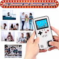 Miniatyrbild 3 av 5: Spelkonsolfodral för iPhone, Retro Skyddande Fodral med Självströmmande Spel, Fullfärgsskärm, Stötsäker Spelkonsolfodral för iPhone 12p