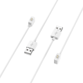 Miniatyrbild 3 av 5: 60 cm laddningskabel för Xiaomi Smart Band 8 / Redmi Band 2, bärbar smartklocksladdningskabel White