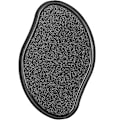 Miniatyrbillede 1 af 5: Glasfodfil Callus Remover, Fodbuffer Brusepedikyrværktøj til Mænd, Kvinder, Blød Fodpleje Black * black matte craft
