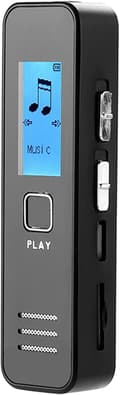 Miniatyrbillede 1 af 5: Digital stemmeoptager Audio Diktafon MP3-afspiller USB-flashdisk til møder