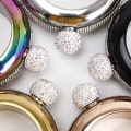 Miniatyrbillede 4 af 5: Armbåndsflaske Armbåndsflasker Kreativt Rustfrit Stål Og Lommelærke rosegoldwithdiamonds