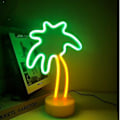 Miniatyrbild 4 av 5: Lumoonosity Palm Tree Lights Neon Signs - Coconut Tree Neon Light För Sovrum, Skrivbord, Bordsdekoration - Batteri/usb-driven Led Palm Tree Light - Pal