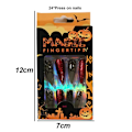 Pikkukuva 2 / 5: Halloween-kynnet, pitkät Halloween-tekokynnet naisille ja tytöille style 5