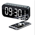 Miniatyrbild 2 av 4: Bluetooth-högtalare, multifunktionell LED-digital väckarklocka White